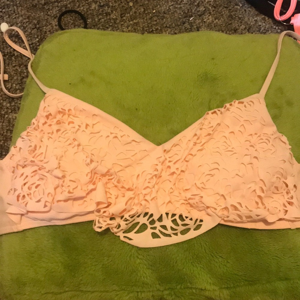 Light pink bikini top
